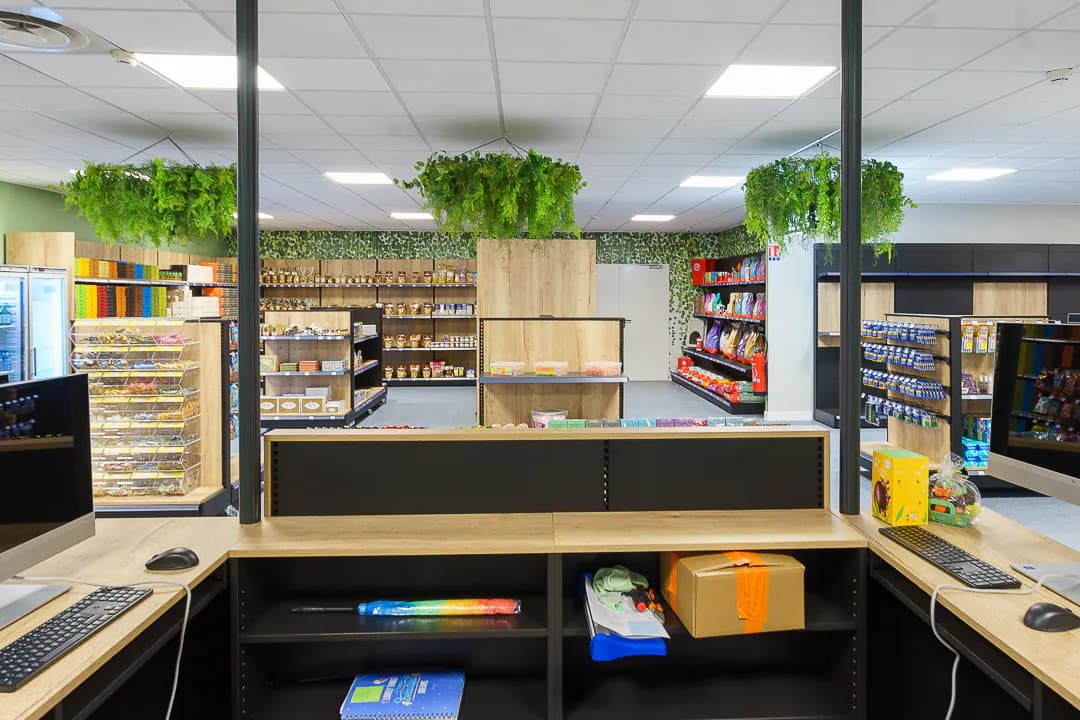 Espace professionnel agencé